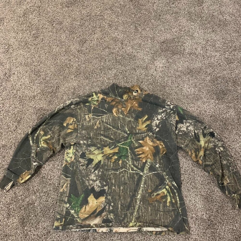 Men's Green and Khaki Shirt